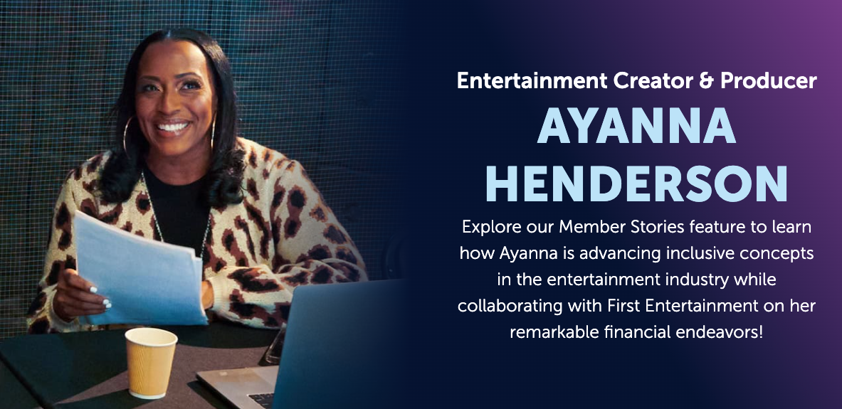 First Entertainment Credit Union Member Stories feature on Ayanna Henderson