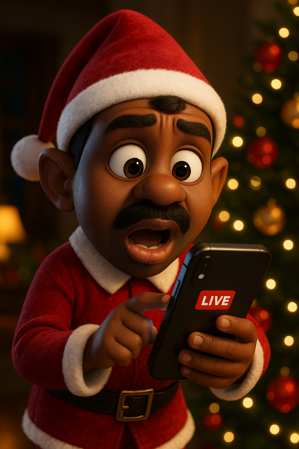 Bad Elf Day 15 — Elf accidentally going LIVE on Steve's phone